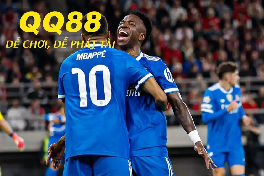 Mbappe và Vinicius cùng nhau tỏa sáng giúp Real Madrid chiến thắng (Ảnh: CLB)